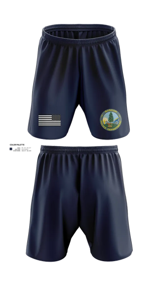 Athletic Shorts With Pockets, Bangor PD, Police, Teamtime, Team time, sublimation, custom sports apparel, team uniforms, spirit wear, spiritwear, sports uniforms, custom shirts, team store, custom team store, fundraiser sports, apparel fundraiser