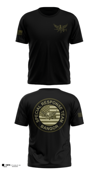 Short Sleeve Performance Shirt, Bangor PD SRT, Police, Teamtime, Team time, sublimation, custom sports apparel, team uniforms, spirit wear, spiritwear, sports uniforms, custom shirts, team store, custom team store, fundraiser sports, apparel fundraiser