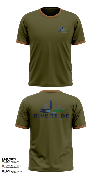 Riverside Contractors LLC Short Sleeve Performance Shirt - 1