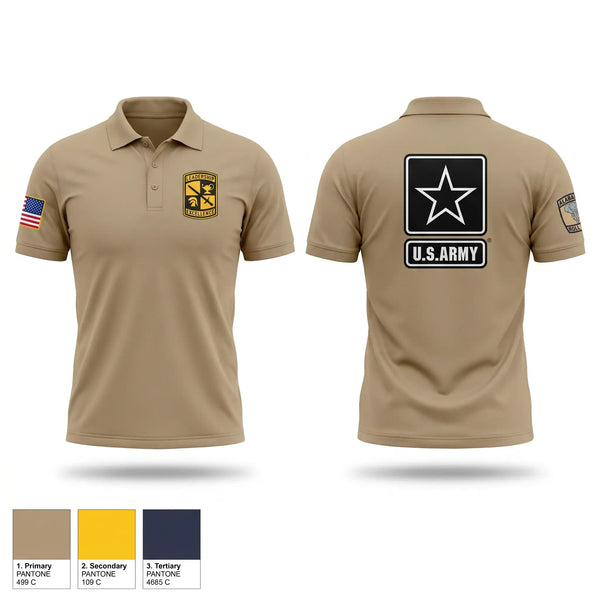 Short Sleeve Performance Polo, Crimson Tide Battalion, National Guard, Teamtime, Team time, sublimation, custom sports apparel, team uniforms, spirit wear, spiritwear, sports uniforms, custom shirts, team store, custom team store, fundraiser sports, apparel fundraiser