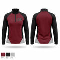 Santa Paula Girls Softball 69929365 Quarter Zip Jacket - 1