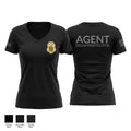 OGUN Women's Short Sleeve V-neck Shirt - 1
