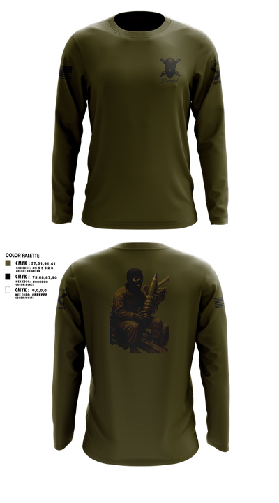Hateful Hotel 2nd Plt 51321648 Long Sleeve Performance Shirt 1