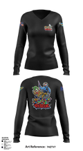 VooDoo RESCUE Women's Long Sleeve V-neck Shirt - 5