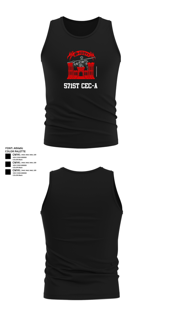 Tank Top, 571st CEC-A, , Teamtime, Team time, sublimation, custom sports apparel, team uniforms, spirit wear, spiritwear, sports uniforms, custom shirts, team store, custom team store, fundraiser sports, apparel fundraiser
