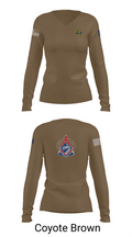 22 MPAD 53180921 Women's Long Sleeve V-neck Shirt - 17