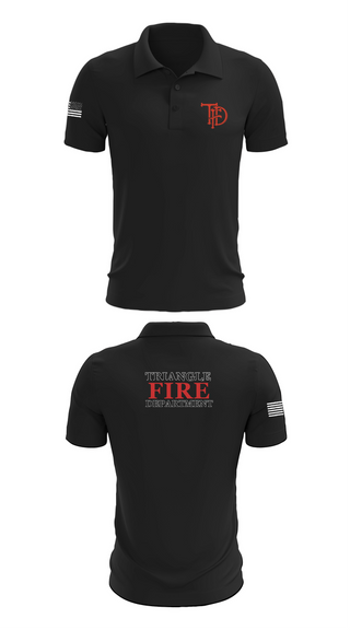 Short Sleeve Performance Polo, Triangle Fire Department, Fire Department, Teamtime, Team time, sublimation, custom sports apparel, team uniforms, spirit wear, spiritwear, sports uniforms, custom shirts, team store, custom team store, fundraiser sports, apparel fundraiser
