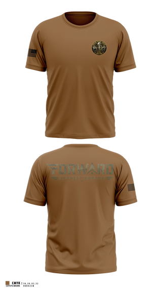 Short Sleeve Performance Shirt, E-Co 250 BSB, Army, Teamtime, Team time, sublimation, custom sports apparel, team uniforms, spirit wear, spiritwear, sports uniforms, custom shirts, team store, custom team store, fundraiser sports, apparel fundraiser