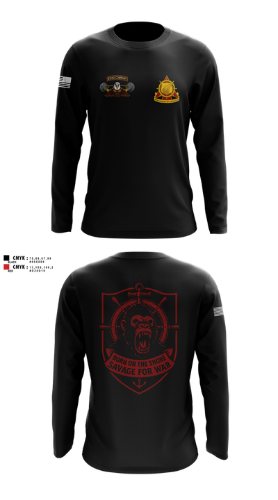 Echo Company 66068178 Long Sleeve Performance Shirt 22