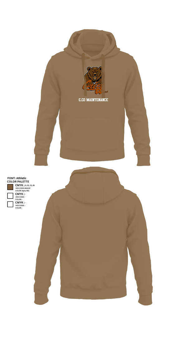 Hoodie, C.co Maintenance, , Teamtime, Team time, sublimation, custom sports apparel, team uniforms, spirit wear, spiritwear, sports uniforms, custom shirts, team store, custom team store, fundraiser sports, apparel fundraiser