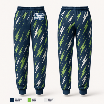South Huntington Seahawks 58795977 Sweatpants - 1