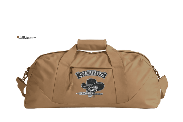Duffle Bag, 2/C Sicarios, Army, Teamtime, Team time, sublimation, custom sports apparel, team uniforms, spirit wear, spiritwear, sports uniforms, custom shirts, team store, custom team store, fundraiser sports, apparel fundraiser