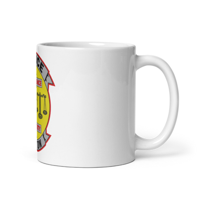 Newton Police Department 7766110 White Glossy Mug - Medium