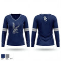 South Central 23556521 Women's Long Sleeve V-neck Shirt - 1