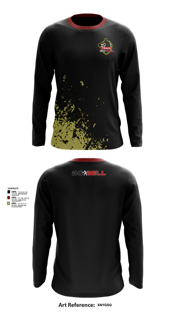 Long Sleeve Performance Shirt, Team Bo Bell, Men's Basketball, Teamtime, Team time, sublimation, custom sports apparel, team uniforms, spirit wear, spiritwear, sports uniforms, custom shirts, team store, custom team store, fundraiser sports, apparel fundraiser