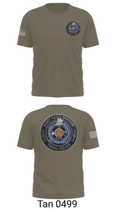 Short Sleeve Performance Shirt, Saint Regis Mohawk Tribal Police, Police, Teamtime, Team time, sublimation, custom sports apparel, team uniforms, spirit wear, spiritwear, sports uniforms, custom shirts, team store, custom team store, fundraiser sports, apparel fundraiser