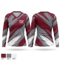 Argyle Scots Women's Long Sleeve V-neck Shirt - 1