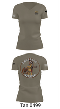 NJROTC Apache Company 29120146 Women's Short Sleeve V-neck Shirt - 65