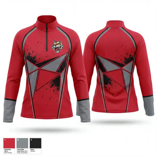 Quarter Zip Jacket, South Hardin Tigers, Softball, Teamtime, Team time, sublimation, custom sports apparel, team uniforms, spirit wear, spiritwear, sports uniforms, custom shirts, team store, custom team store, fundraiser sports, apparel fundraiser