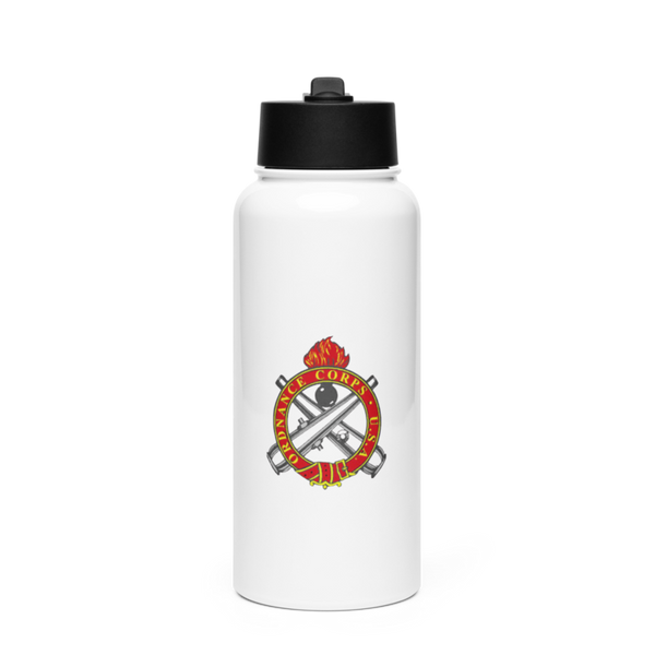 FMT, 73D CEC-I, 1/11th ABN 81868554 Stainless Steel Water Bottle with a Straw Lid
