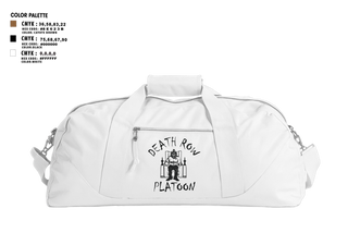 Duffle Bag, Death Row Platoon, Tomahawk Troop, 5/4 CAV, 2ABCT, 1ID, , Teamtime, Team time, sublimation, custom sports apparel, team uniforms, spirit wear, spiritwear, sports uniforms, custom shirts, team store, custom team store, fundraiser sports, apparel fundraiser