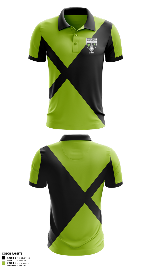 Short Sleeve Performance Polo, UAHS, Cheer, Teamtime, Team time, sublimation, custom sports apparel, team uniforms, spirit wear, spiritwear, sports uniforms, custom shirts, team store, custom team store, fundraiser sports, apparel fundraiser