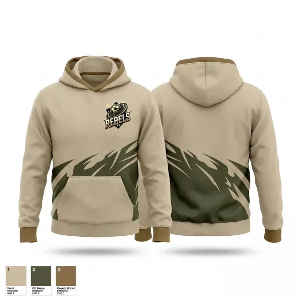 Hoodie, Rebels FC, Men's Soccer, Teamtime, Team time, sublimation, custom sports apparel, team uniforms, spirit wear, spiritwear, sports uniforms, custom shirts, team store, custom team store, fundraiser sports, apparel fundraiser