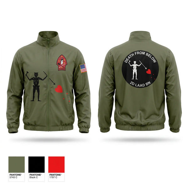 Windbreaker, Bravo Battery 2D LAAD, Marines, Teamtime, Team time, sublimation, custom sports apparel, team uniforms, spirit wear, spiritwear, sports uniforms, custom shirts, team store, custom team store, fundraiser sports, apparel fundraiser