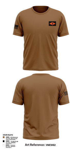 Short Sleeve Performance Shirt, 3rd battalion 75th ranger regiment, Army, Teamtime, Team time, sublimation, custom sports apparel, team uniforms, spirit wear, spiritwear, sports uniforms, custom shirts, team store, custom team store, fundraiser sports, apparel fundraiser