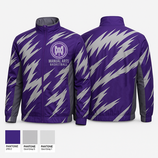 Windbreaker, Manual Arts Basketball, Men's Basketball, Teamtime, Team time, sublimation, custom sports apparel, team uniforms, spirit wear, spiritwear, sports uniforms, custom shirts, team store, custom team store, fundraiser sports, apparel fundraiser
