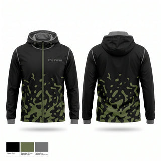 Windbreaker, The Farm, Baseball, Teamtime, Team time, sublimation, custom sports apparel, team uniforms, spirit wear, spiritwear, sports uniforms, custom shirts, team store, custom team store, fundraiser sports, apparel fundraiser