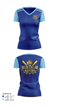 Blue collar ballers 92200108 Women's Short Sleeve V-neck Shirt - 21