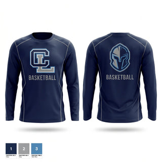 Long Sleeve Performance Shirt, Fellowship Christian School, Men's Basketball, Teamtime, Team time, sublimation, custom sports apparel, team uniforms, spirit wear, spiritwear, sports uniforms, custom shirts, team store, custom team store, fundraiser sports, apparel fundraiser