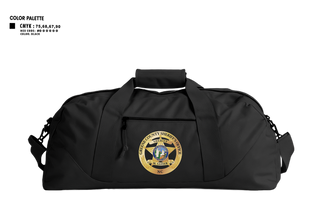 Duffle Bag, Greene county detention center, Police, Teamtime, Team time, sublimation, custom sports apparel, team uniforms, spirit wear, spiritwear, sports uniforms, custom shirts, team store, custom team store, fundraiser sports, apparel fundraiser
