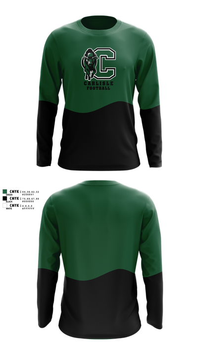 Carlisle Thundering Herd 31016912 Long Sleeve Performance Shirt 2