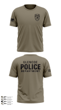 Glencoe Police Department Short Sleeve Performance Shirt - 3