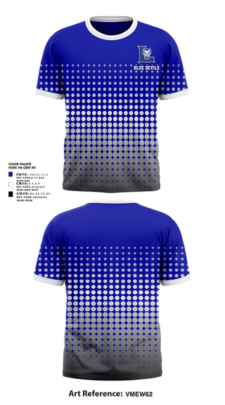Short Sleeve Performance Shirt, Blue devils, , Teamtime, Team time, sublimation, custom sports apparel, team uniforms, spirit wear, spiritwear, sports uniforms, custom shirts, team store, custom team store, fundraiser sports, apparel fundraiser
