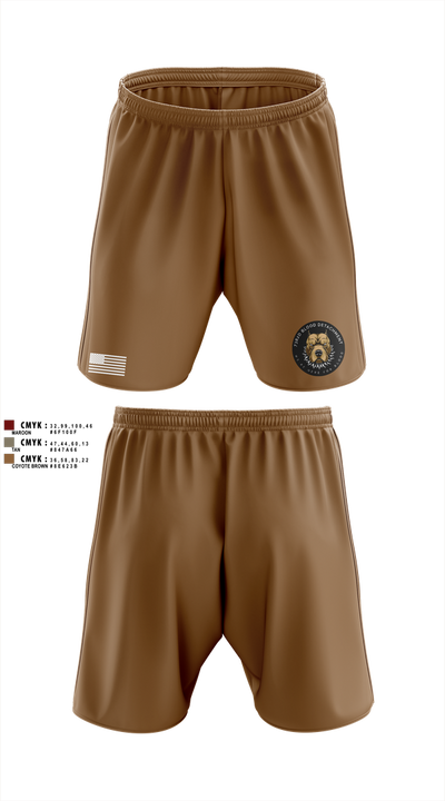 7236 Medical Support Unit 23700208 Athletic Shorts With Pockets - 4