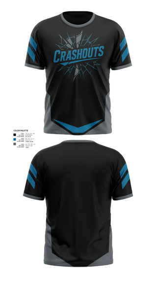 Short Sleeve Performance Shirt, CRASHOUTS, Baseball, Teamtime, Team time, sublimation, custom sports apparel, team uniforms, spirit wear, spiritwear, sports uniforms, custom shirts, team store, custom team store, fundraiser sports, apparel fundraiser