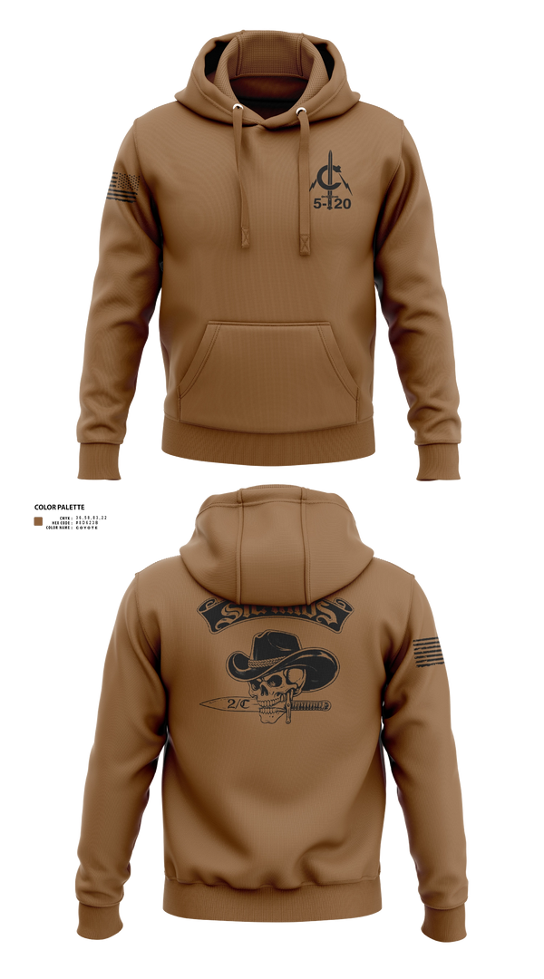 Hoodie, 2/C Sicarios, Army, Teamtime, Team time, sublimation, custom sports apparel, team uniforms, spirit wear, spiritwear, sports uniforms, custom shirts, team store, custom team store, fundraiser sports, apparel fundraiser
