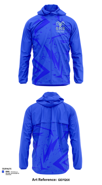 Seabrook Middle School Soccer 93548407 Windbreaker - 41