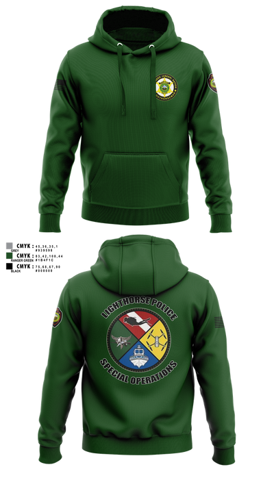 Muscogee Nation Special Operations 96454937 Hoodie - 8