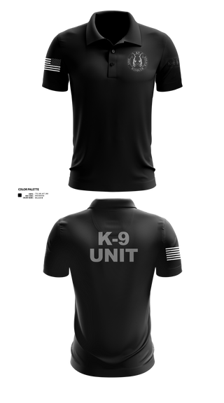 Short Sleeve Performance Polo, EPD K-9, Police, Teamtime, Team time, sublimation, custom sports apparel, team uniforms, spirit wear, spiritwear, sports uniforms, custom shirts, team store, custom team store, fundraiser sports, apparel fundraiser