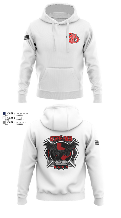 Cy creek fire 22 83530628 Hoodie - 3