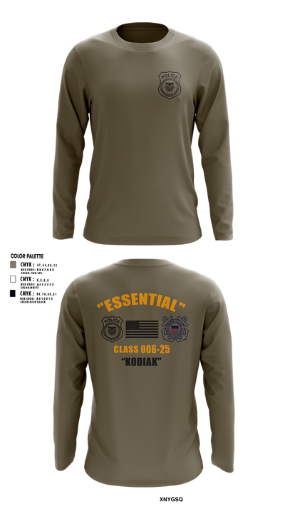 CLASS 006-25 45118207 Long Sleeve Performance Shirt 105
