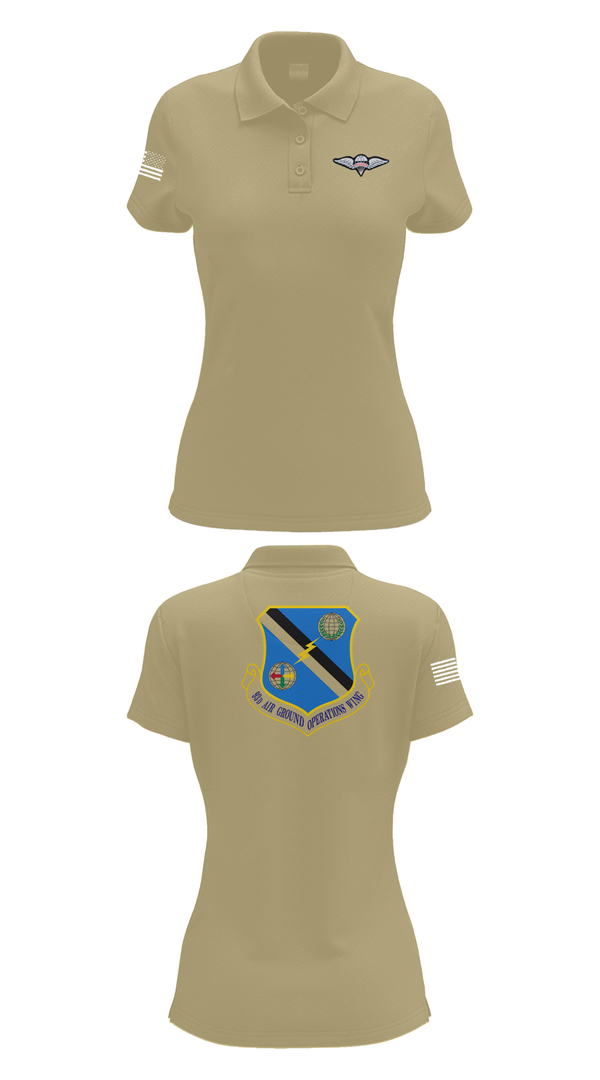 Womens Short Sleeve Performance Polo, 93rd AGOW, , Teamtime, Team time, sublimation, custom sports apparel, team uniforms, spirit wear, spiritwear, sports uniforms, custom shirts, team store, custom team store, fundraiser sports, apparel fundraiser