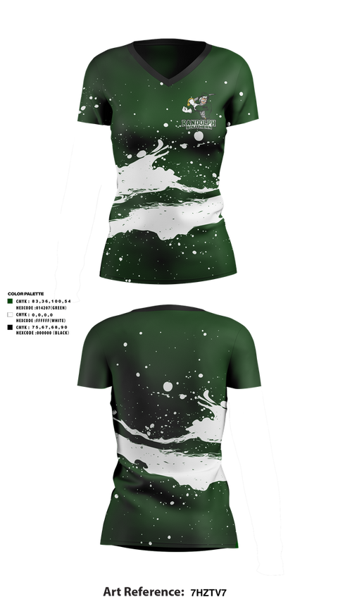 Womens Short Sleeve Vneck Shirt, Randolph Southern Senior High School, Spirit Store, Teamtime, Team time, sublimation, custom sports apparel, team uniforms, spirit wear, spiritwear, sports uniforms, custom shirts, team store, custom team store, fundraiser sports, apparel fundraiser