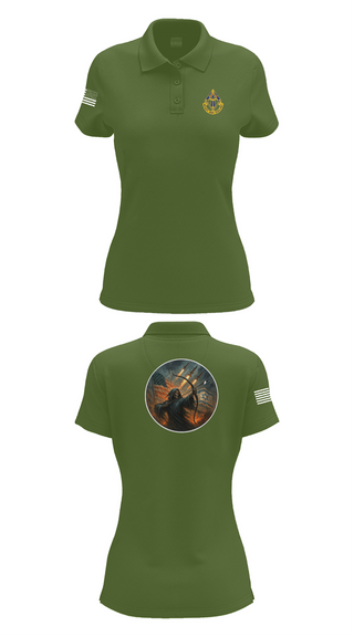 Womens Short Sleeve Performance Polo, HHB, 31st ADA BDE, , Teamtime, Team time, sublimation, custom sports apparel, team uniforms, spirit wear, spiritwear, sports uniforms, custom shirts, team store, custom team store, fundraiser sports, apparel fundraiser