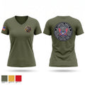 Unite Freedom 250th Taskforce Women's Short Sleeve V-neck Shirt - 1
