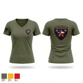 SAN FELIPE  FRYDEK Women's Short Sleeve V-neck Shirt - 1